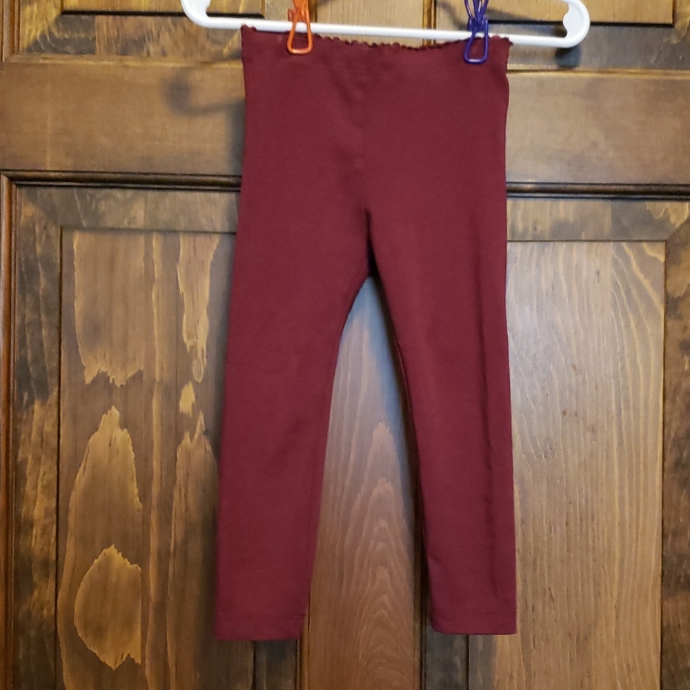 Tea Collection 2t leggings in boysenberry